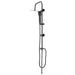 Douche systeem Zwart 47 x 20 x 95 cm Roestvrij staal