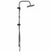 Douche systeem Zwart 47 x 20 x 95 cm Roestvrij staal