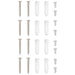 Douche systeem Zilver 47 x 20 x 95 cm Roestvrij staal
