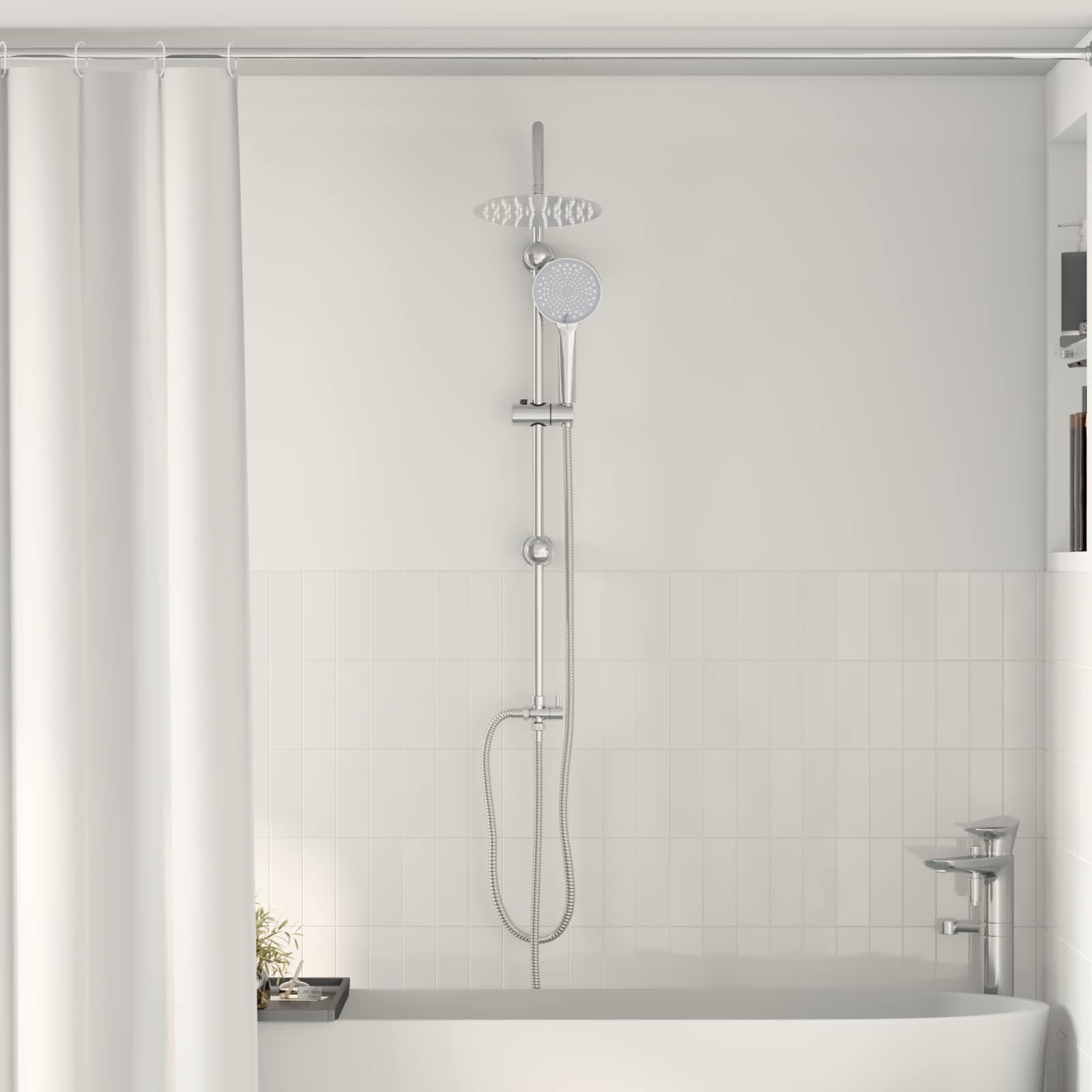 Douche systeem Zilver 47 x 20 x 95 cm Roestvrij staal