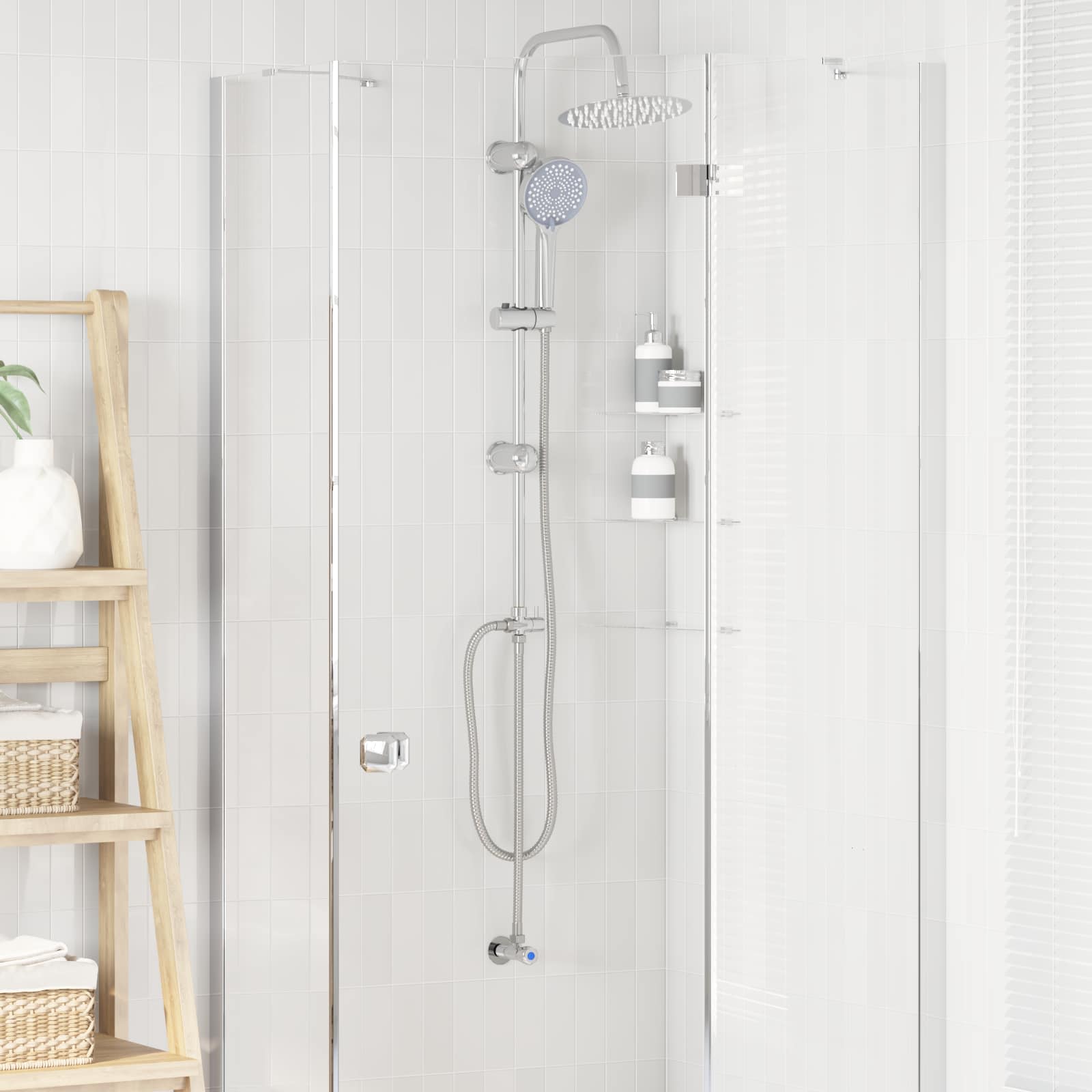 Douche systeem Zilver 47 x 20 x 95 cm Roestvrij staal