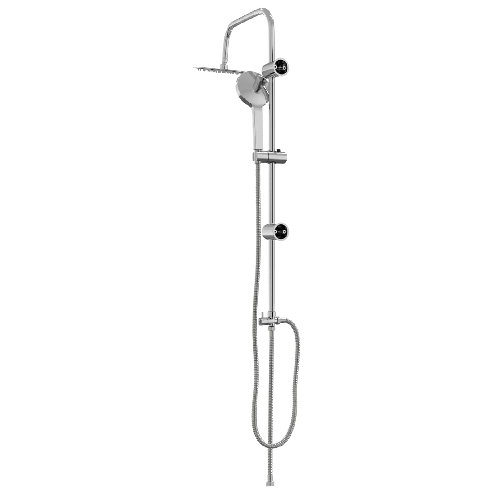Douche systeem Zilver 47 x 20 x 95 cm Roestvrij staal