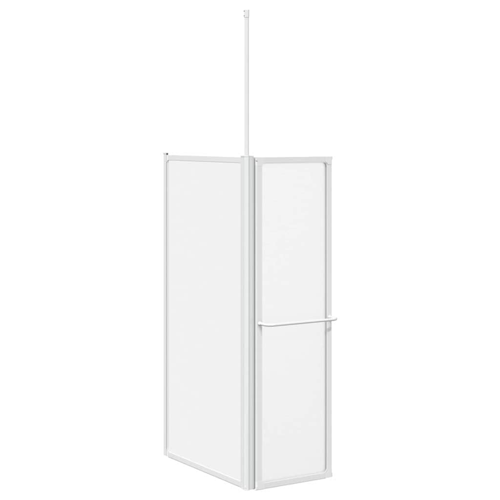 Bad Scheidingswand Mat 120 x 70 x 137 cm Aluminium