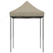 Partytent Taupe 200 x 200 x 306 cm Oxford Stof