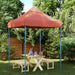 Partytent Terracotta 200 x 200 x 306 cm Oxford Stof