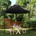 Partytent Zwart 200 x 200 x 306 cm Oxford Stof