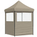 Partytent Taupe 200 x 200 x 306 cm Oxford Stof