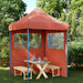Partytent Terracotta 200 x 200 x 306 cm Oxford Stof
