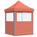 Partytent Terracotta 200 x 200 x 306 cm Oxford Stof