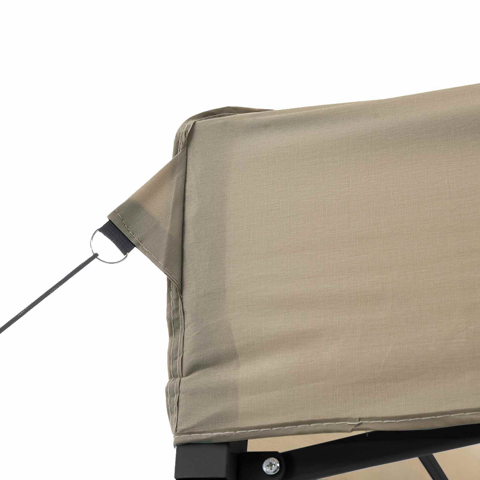 Partytent Taupe 200 x 200 x 306 cm Oxford Stof