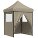 Partytent Taupe 200 x 200 x 306 cm Oxford Stof
