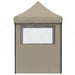 Partytent Taupe 200 x 200 x 306 cm Oxford Stof