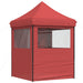 Partytent Bordeauxrood 200 x 200 x 306 cm Oxford Stof