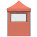 Partytent Terracotta 200 x 200 x 306 cm Oxford Stof
