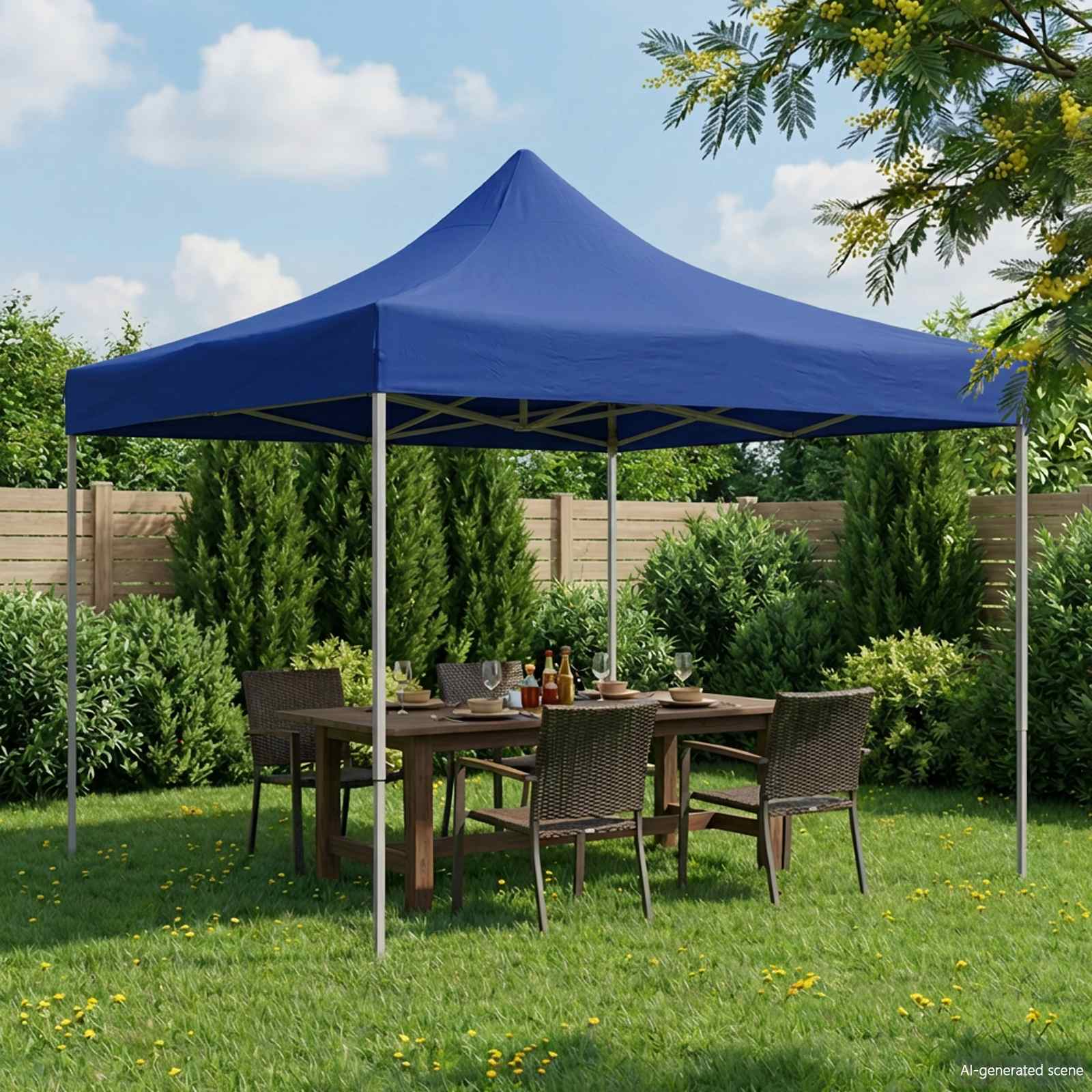 Partytent 291 X 291 X 315 Cm Oxford Stof Ja