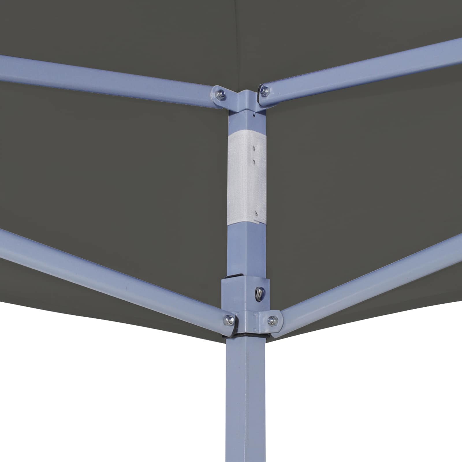 Partytent Antraciet 291 X 291 X 315 Cm Oxford Stof Ja