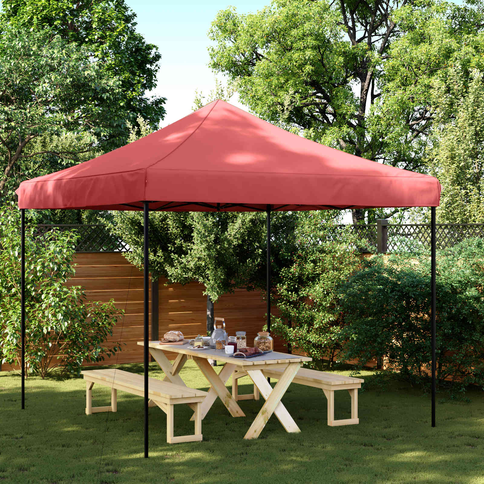 Partytent 292 X 292 X 315 Cm Oxford Stof Ja