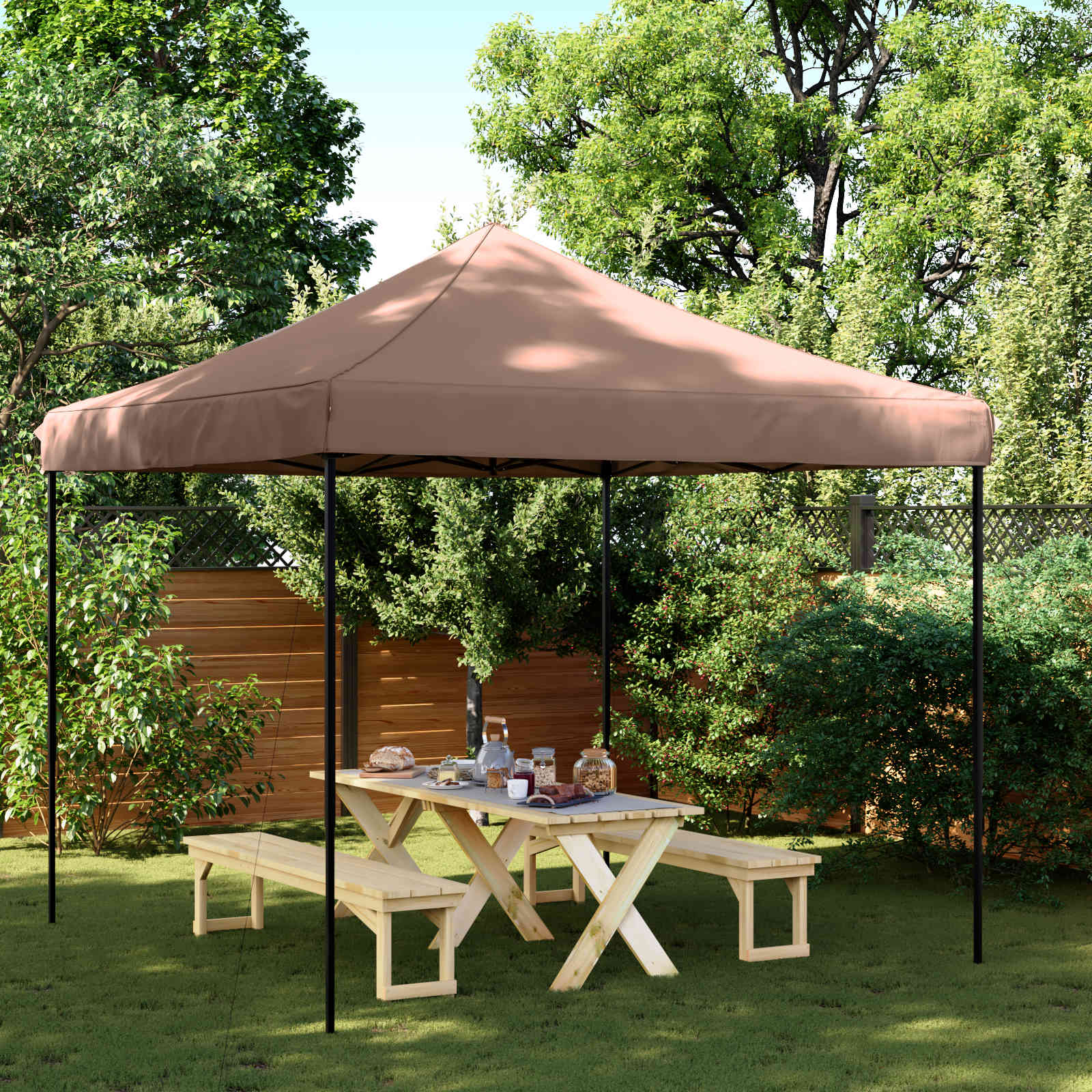 Partytent 292 X 292 X 315 Cm Oxford Stof Ja
