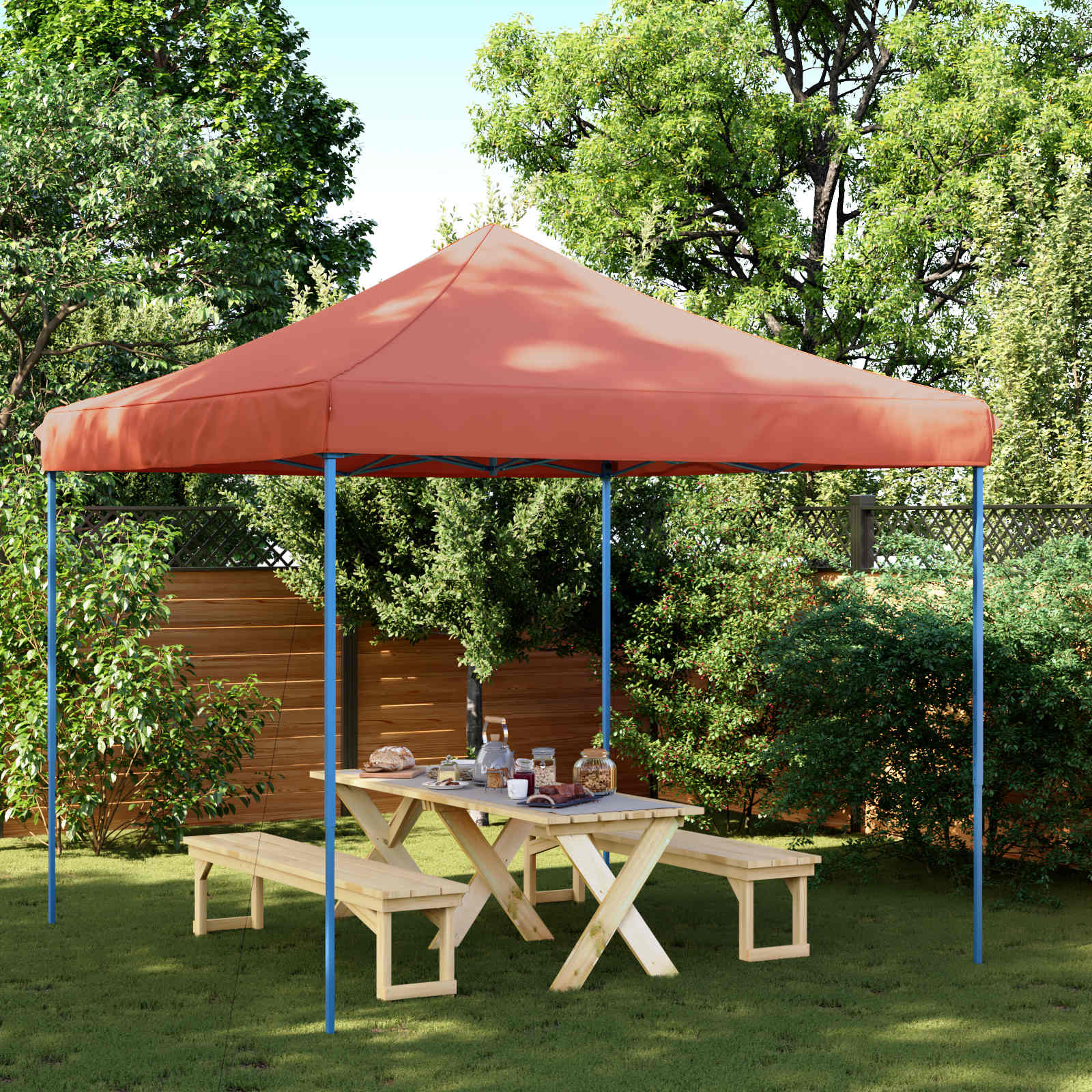 Partytent 292 X 292 X 315 Cm Oxford Stof Ja
