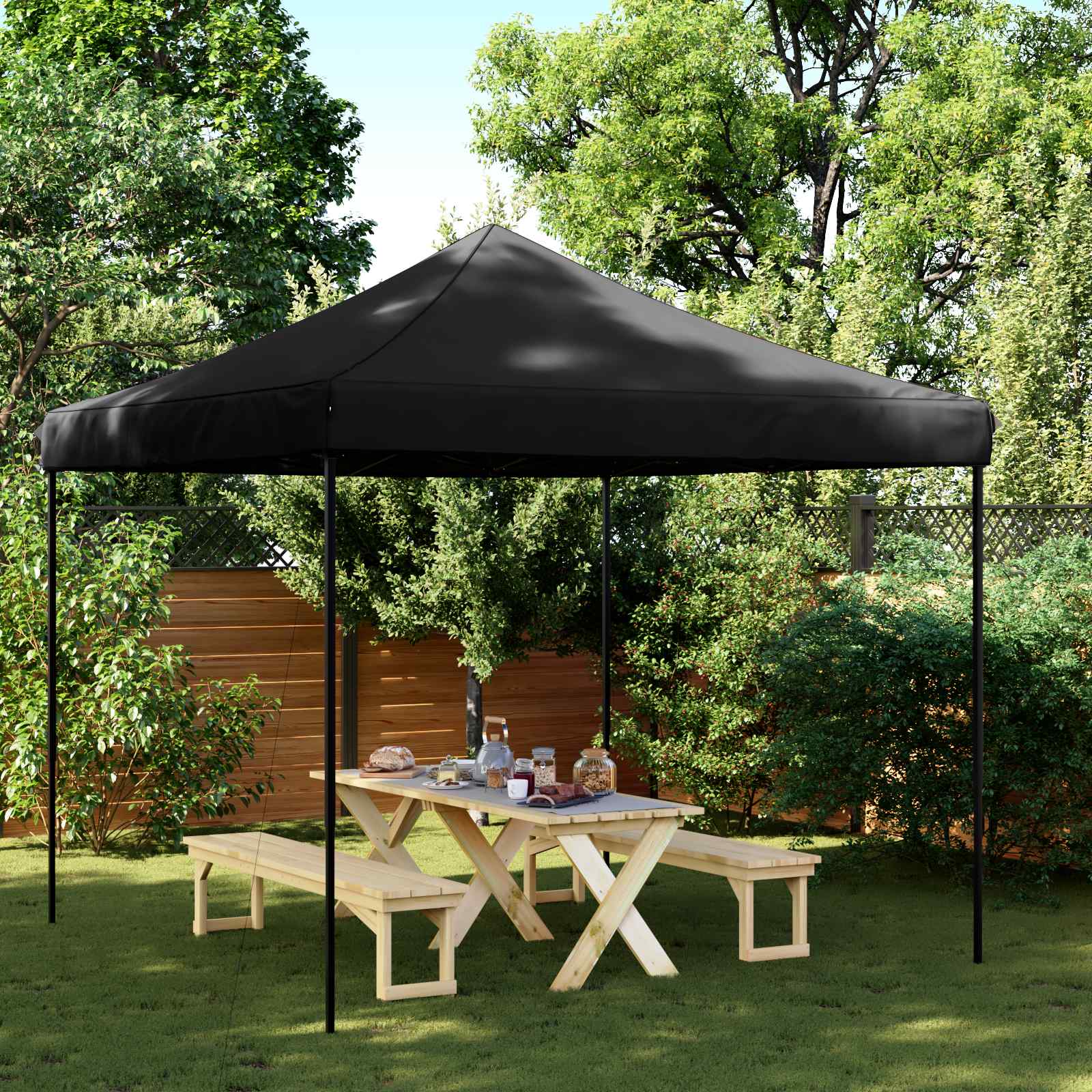 Partytent 292 X 292 X 315 Cm Oxford Stof Ja