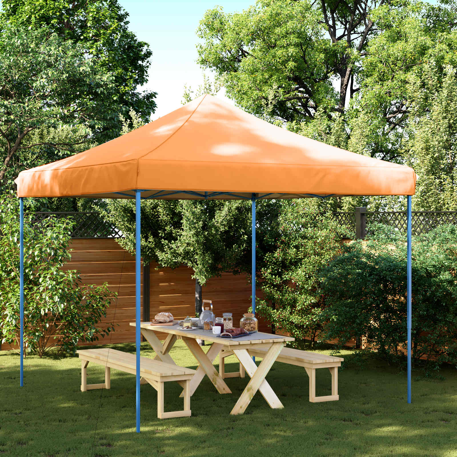 Partytent 292 X 292 X 315 Cm Oxford Stof Ja