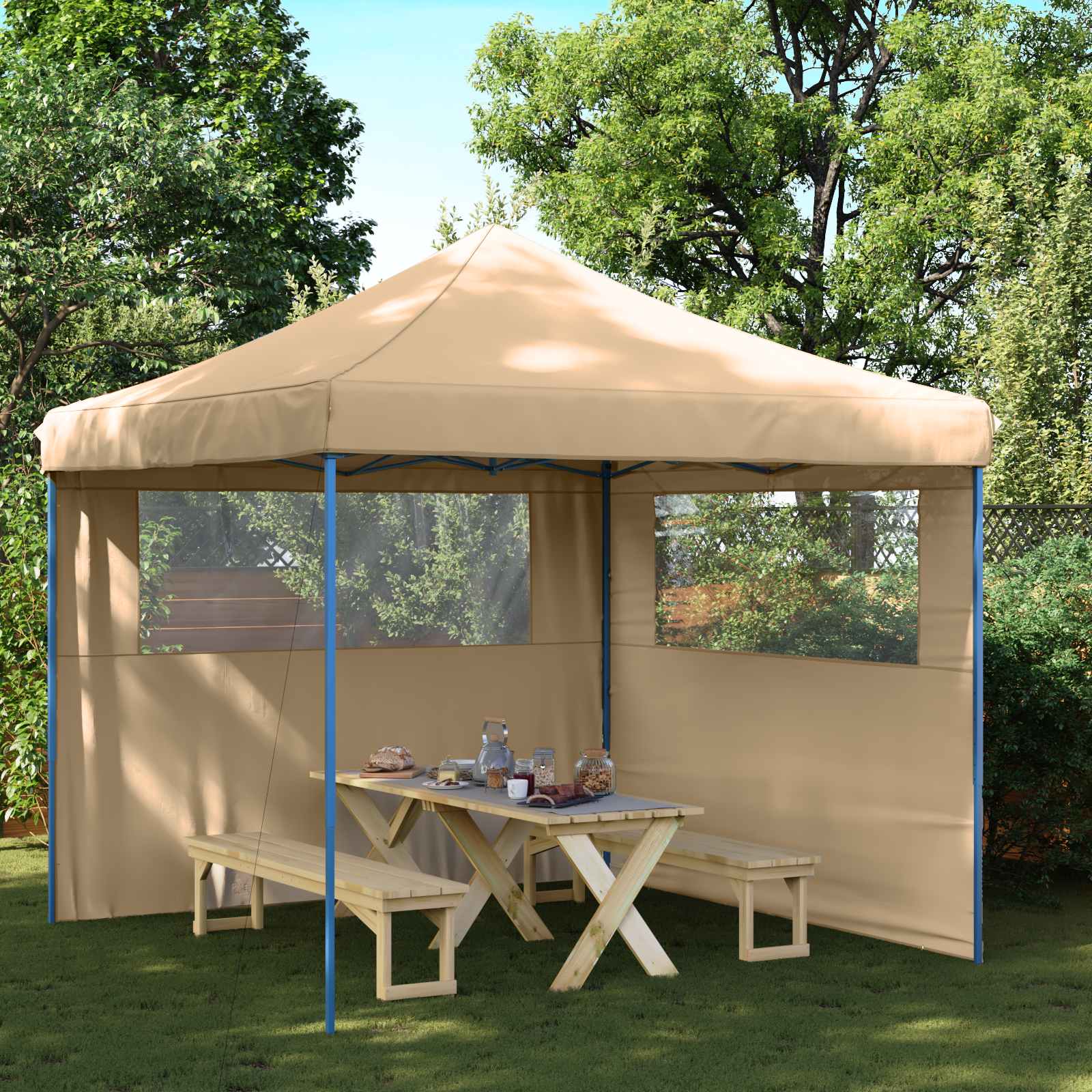 Partytent 292 X 292 X 315 Cm Oxford Stof Ja
