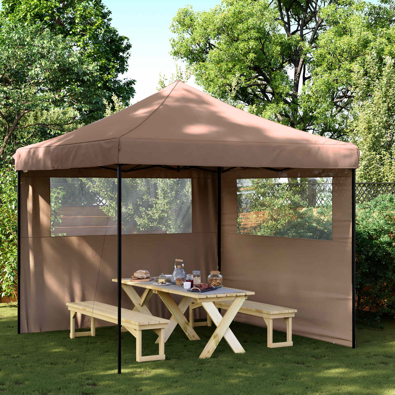 Partytent 292 X 292 X 315 Cm Oxford Stof Ja