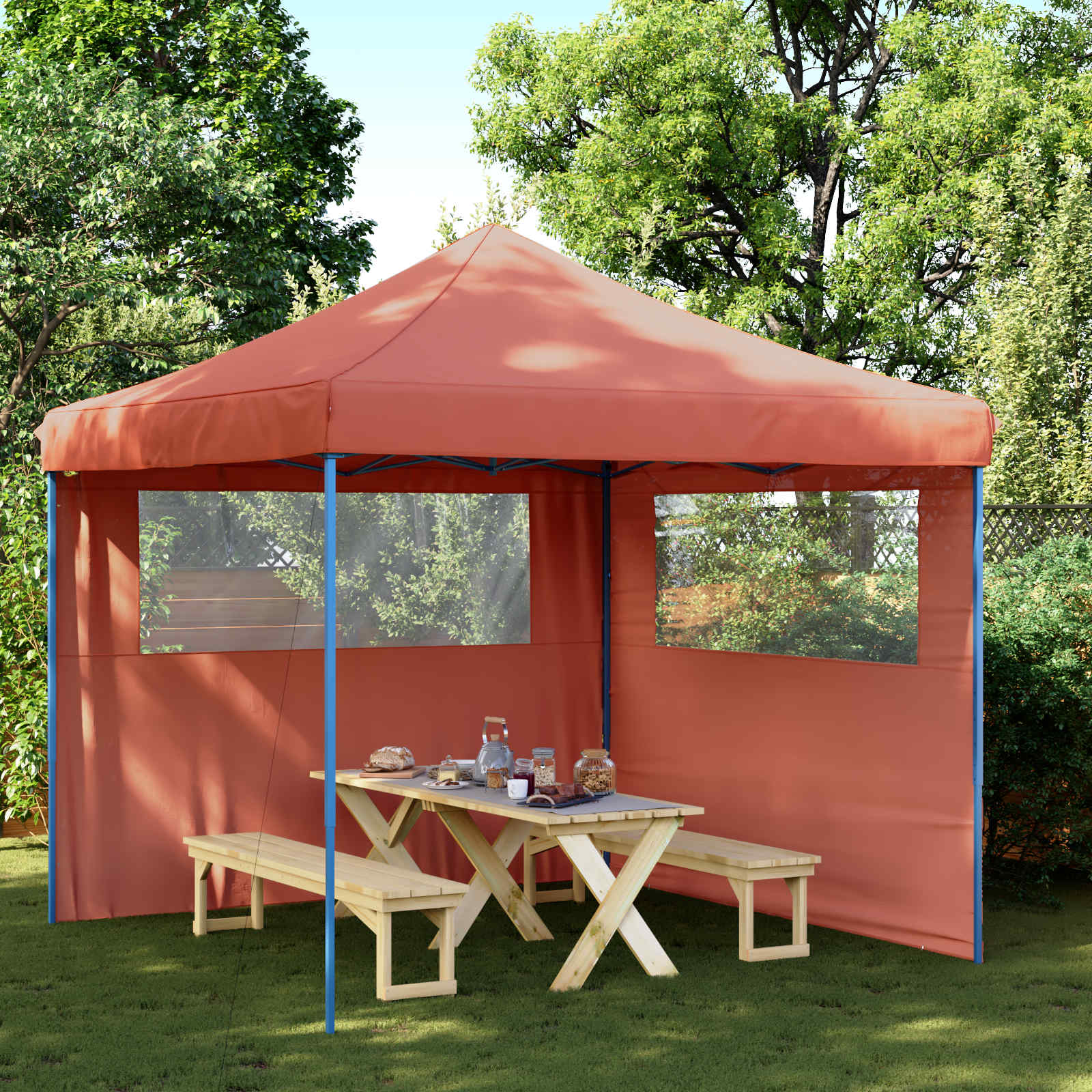 Partytent 292 X 292 X 315 Cm Oxford Stof Ja
