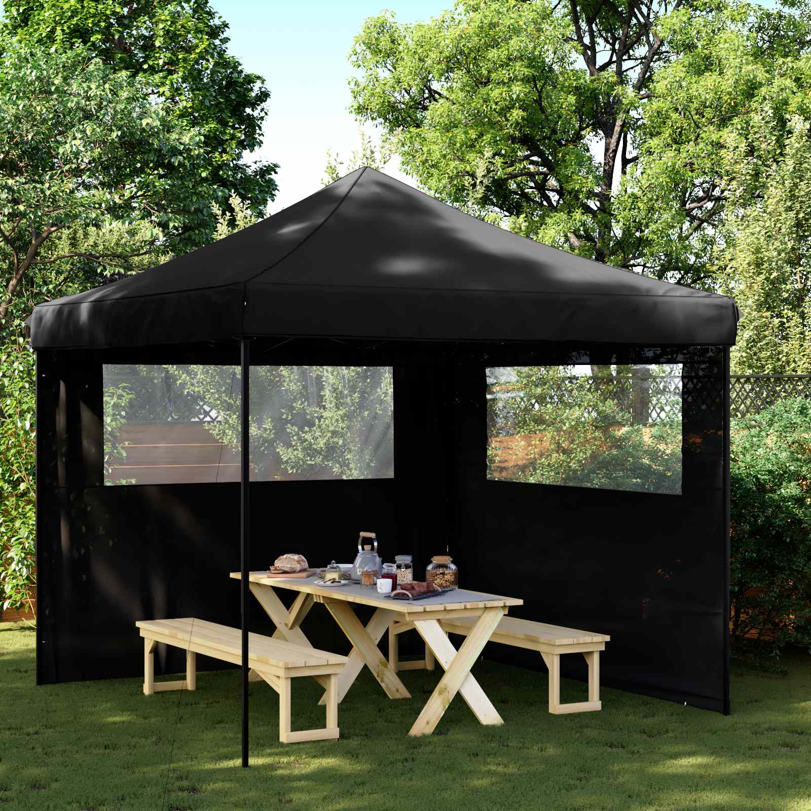 Partytent 292 X 292 X 315 Cm Oxford Stof Ja