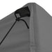 Partytent Antraciet 291 X 291 X 315 Cm Oxford Stof Ja