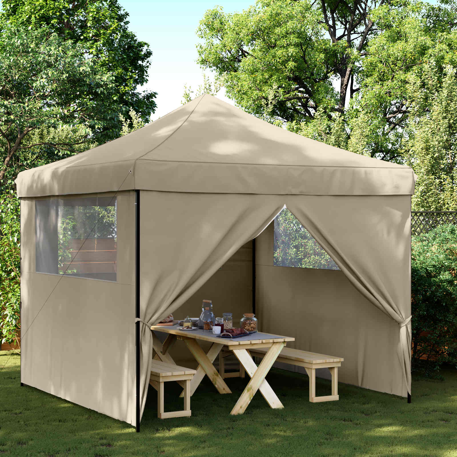 Partytent 292 X 292 X 315 Cm Oxford Stof Ja