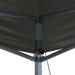Partytent Antraciet 280 x 410 x 315 cm Oxford Stof