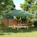 Partytent Groen 279 x 410 x 315 cm Oxford Stof