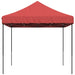 Partytent Bordeauxrood 279 x 410 x 315 cm Oxford Stof