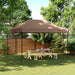 Partytent Bruin 279 x 410 x 315 cm Oxford Stof