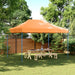 Partytent Oranje 279 x 410 x 315 cm Oxford Stof