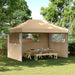 Partytent Beige 279 x 410 x 315 cm Oxford Stof