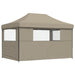 Partytent Taupe 279 x 410 x 315 cm Oxford Stof
