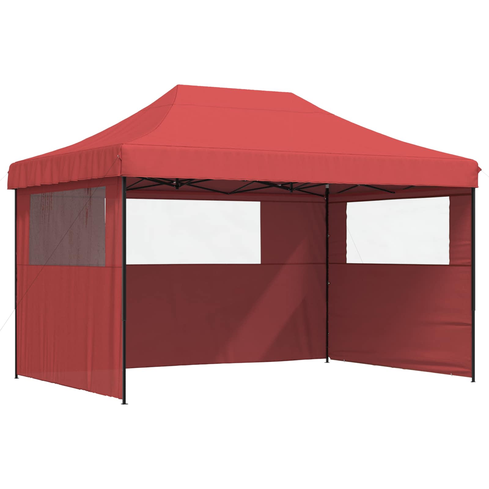 Partytent Bordeauxrood 279 x 410 x 315 cm Oxford Stof