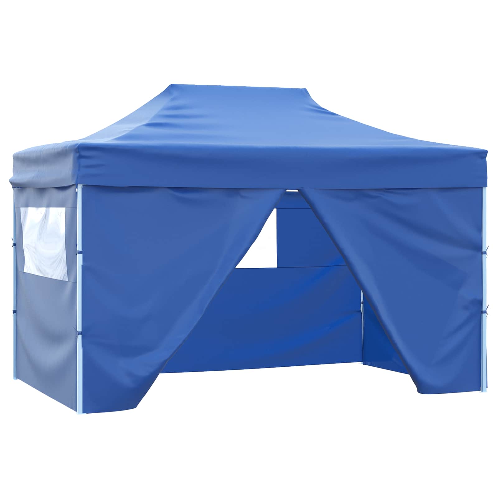 Partytent Blauw 280 x 410 x 315 cm Oxford Stof