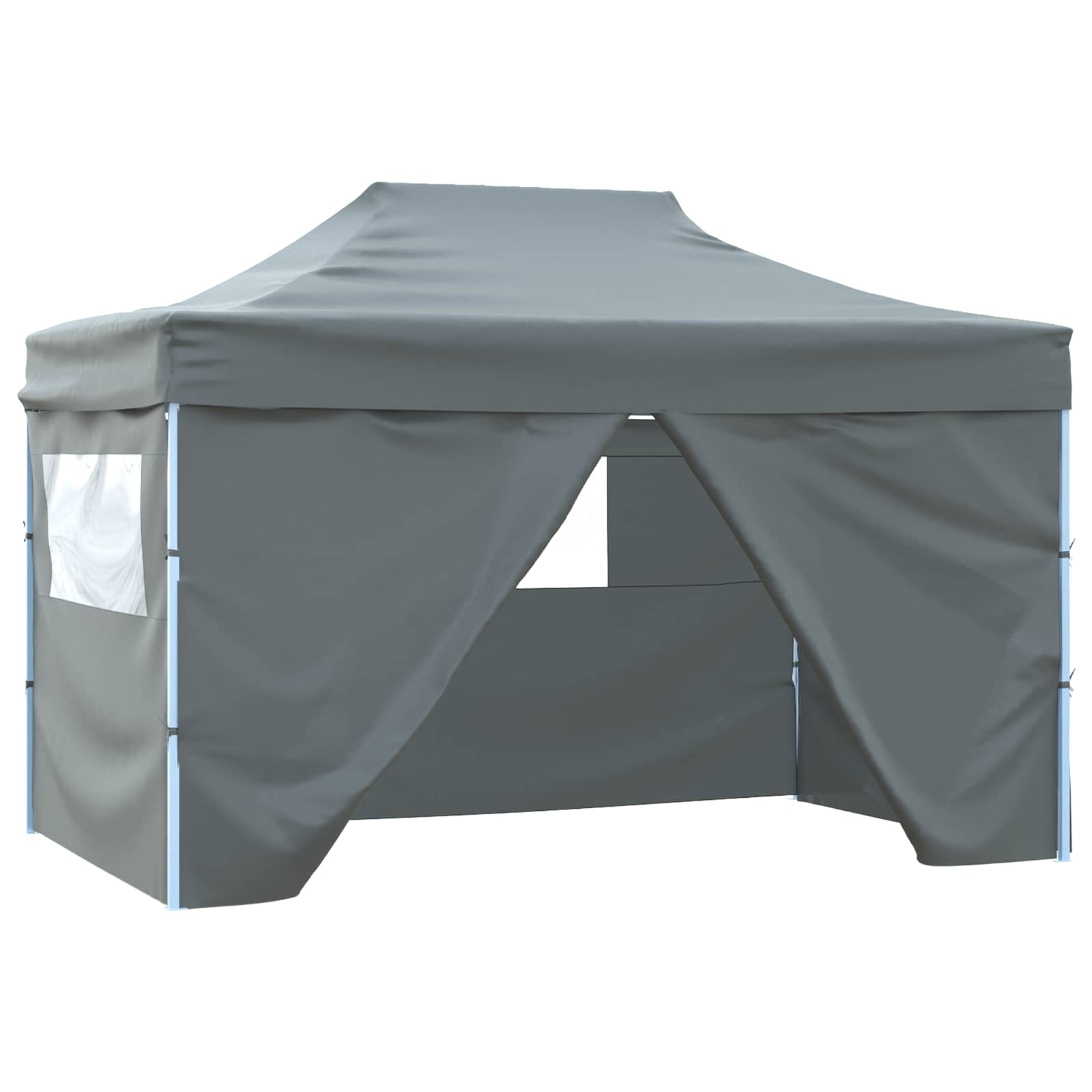 Partytent Antraciet 280 x 410 x 315 cm Oxford Stof