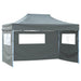 Partytent Antraciet 280 x 410 x 315 cm Oxford Stof