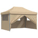 Partytent Beige 279 x 410 x 315 cm Oxford Stof