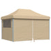Partytent Beige 279 x 410 x 315 cm Oxford Stof