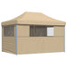 Partytent Beige 279 x 410 x 315 cm Oxford Stof