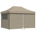 Partytent Taupe 279 x 410 x 315 cm Oxford Stof