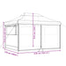 Partytent Taupe 279 x 410 x 315 cm Oxford Stof