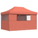 Partytent Terracotta 279 x 410 x 315 cm Oxford Stof