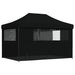 Partytent Zwart 279 x 410 x 315 cm Oxford Stof