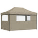 Partytent Taupe 292 x 440 x 315 cm Oxford Stof